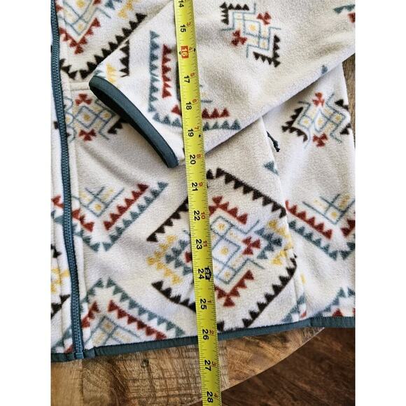 Prarie Mountain Yellowstone Tundra Full Zip Fleece Aztec Size M Unisex - Picture 6 of 10